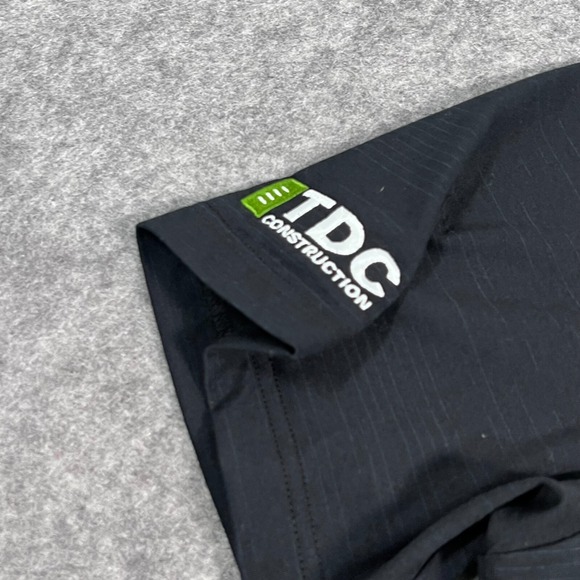 Travis Mathew Black‎ Heather The Heater Short Sleeve Polo Shirt Men's Size XL - Picture 3 of 7